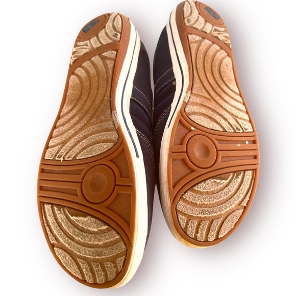 Keds Women’s Blue Canvas Ortholite Craze T-Toe Navy Comfort Sneakers Size 6 EUC - Picture 6 of 7